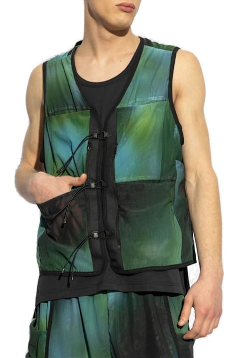 Y-3 for Kids Y-3 All-over Printed Mesh Vest