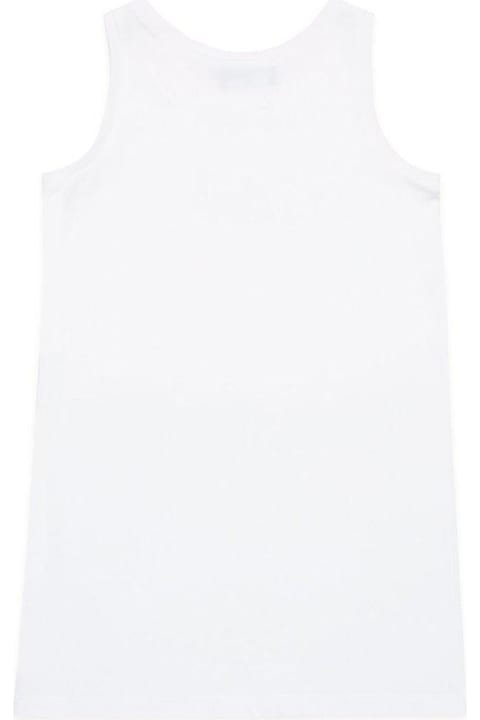 Dsquared2 Topwear for Girls Dsquared2 Logo-printed Sleeveless Tank Top