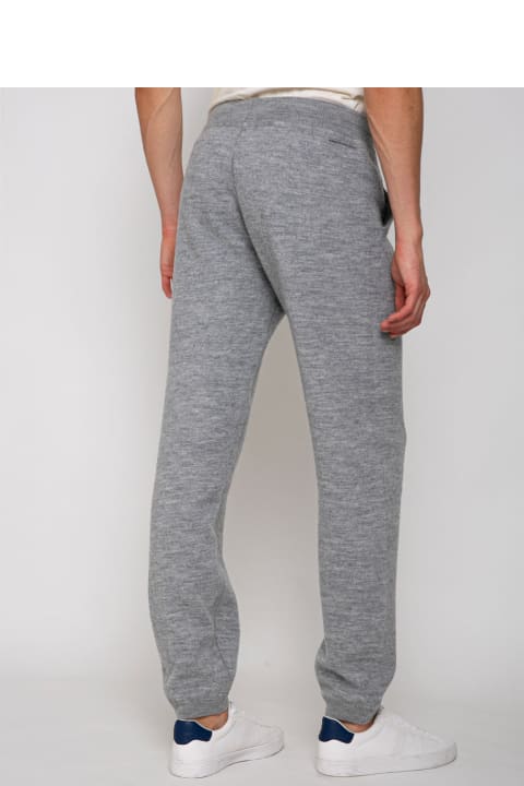 Homeware MC2 Saint Barth Track Knitted Sweatpants With Pockets