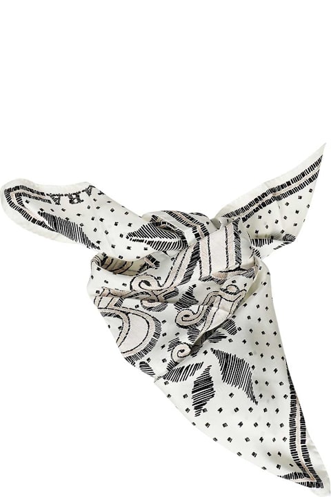 Homeware Max Mara Printed Silk Scarf