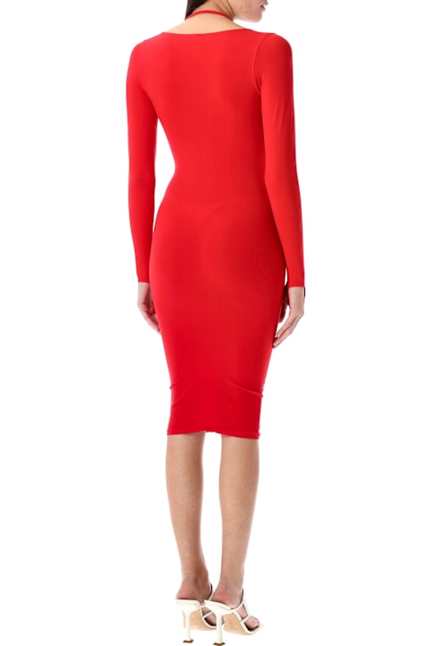 Homeware ANDREĀDAMO Sculpting Jersey Midi Dress