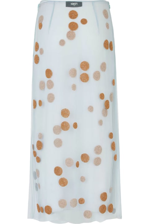 Homeware Fendi Pastel Light Blue Tulle Skirt