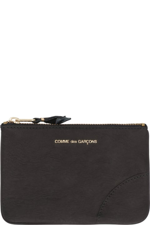 Accessories for Women Comme des Garçons Wallet Small Leather Flat Pouch