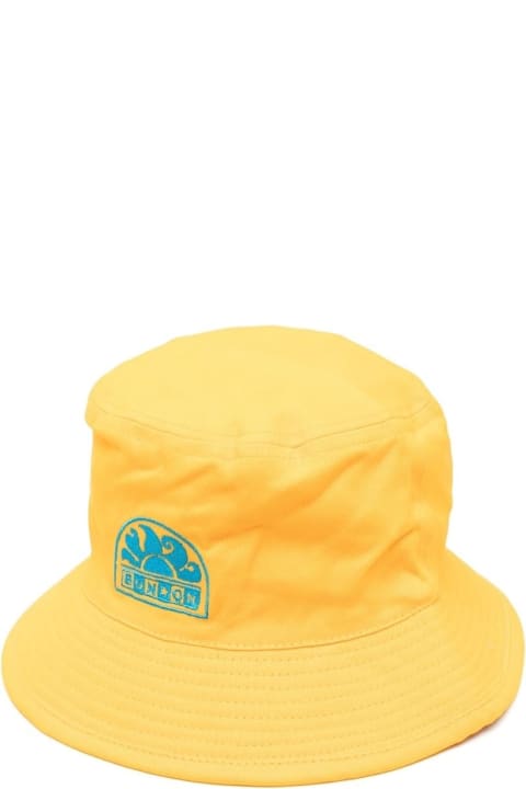 Bonton Accessories & Gifts for Girls Bonton Embroidered Fisherman Hat