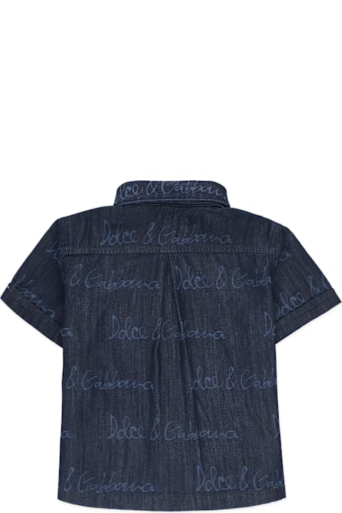 Dolce & Gabbana for Baby Boys Dolce & Gabbana Denim Shirt