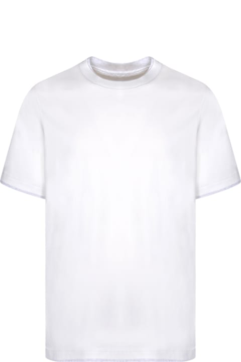 Brunello Cucinelli Clothing for Men Brunello Cucinelli Contrasting Edges T-shirt