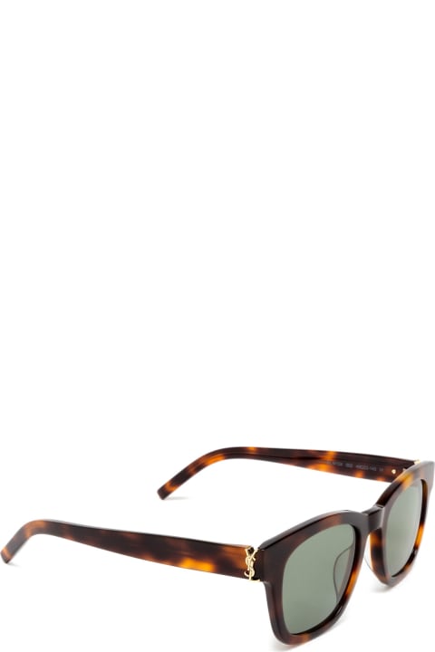 ウィメンズ新着アイテム Saint Laurent Eyewear Sl M124 Havana Sunglasses