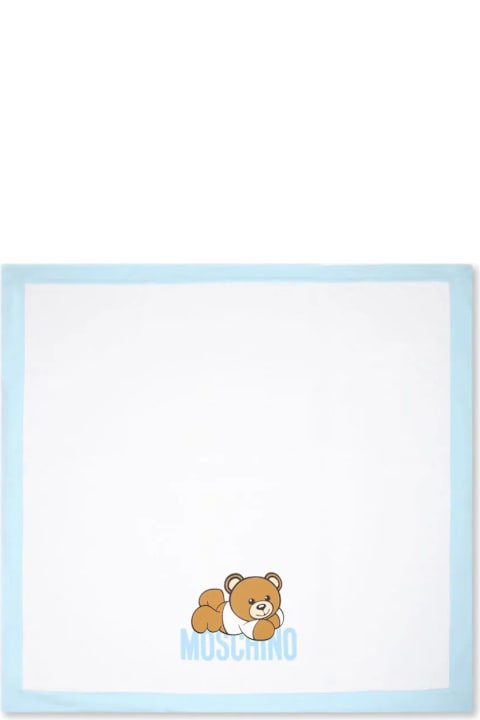 Moschino Accessories & Gifts for Baby Boys Moschino Coperta Con Stampa