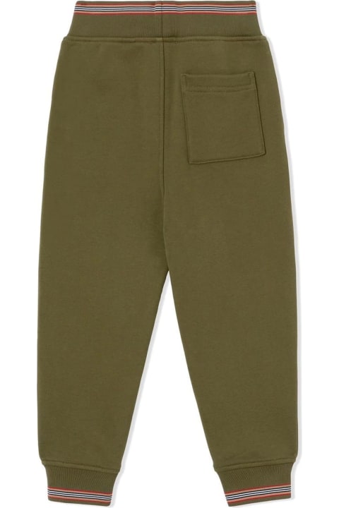 Burberry for Kids Burberry Burberry Kids Trousers Green
