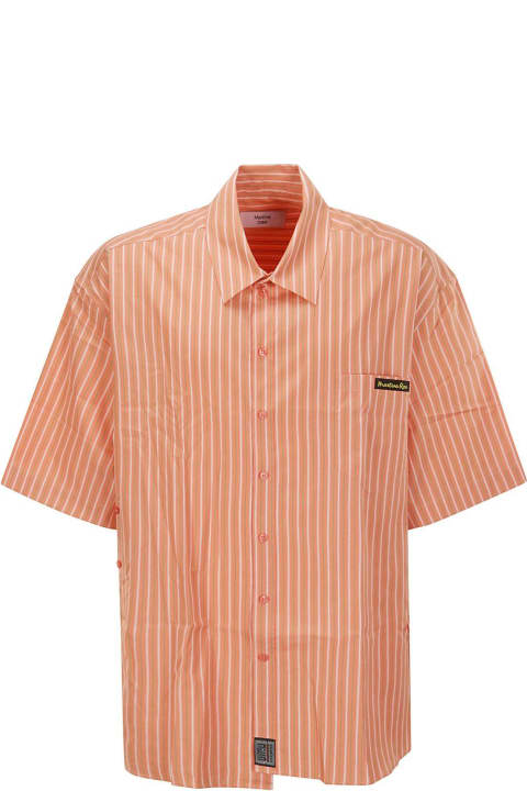メンズ Martine Roseのシャツ Martine Rose Striped Short-sleeved Shirt