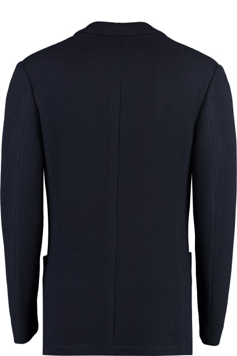Canali Coats & Jackets for Men Canali Single-breasted Wool Jacket