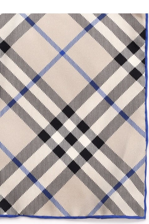 Fashion for Women Burberry Check Silk Scarf