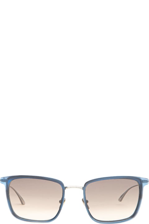 Masunaga Eyewear for Men Masunaga Empire I - Blue Sunglasses