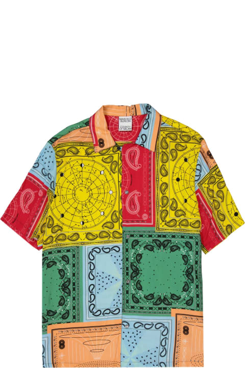 ウィメンズ Marcelo Burlonのシャツ Marcelo Burlon Colour-block Shirt