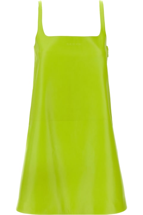 Fashion for Women Gucci Shiny Leather Dress