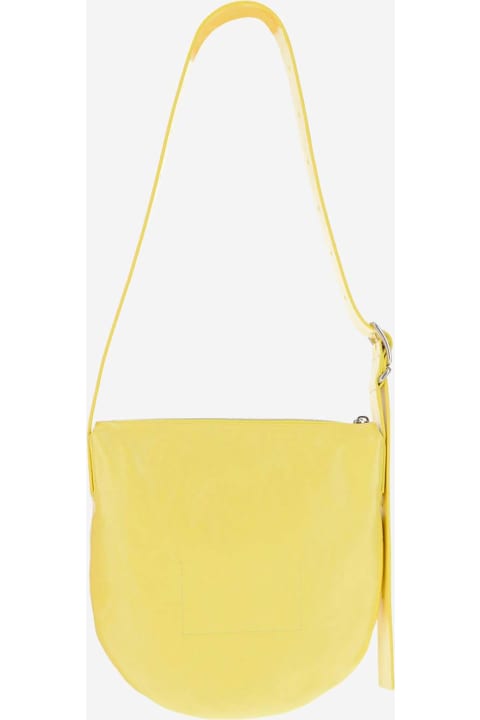 Jil Sander J40GC0005J45031001 関税送料込 Jil Sander Crinkled Leather Small Shoulder Bag | italist