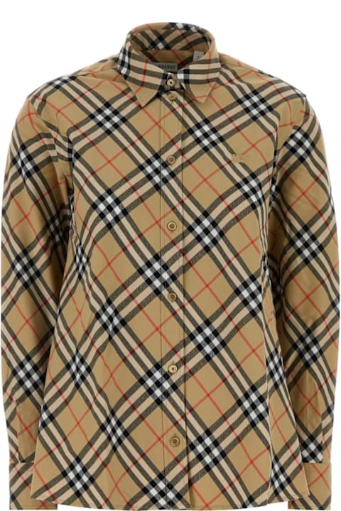 Homeware Burberry Embroidered Cotton Shirt