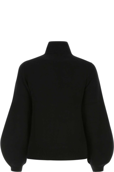 ウィメンズ新着アイテム Chloé Black Cashmere Sweater
