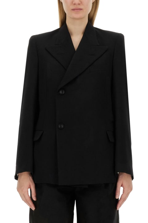 Maison Margiela Coats & Jackets for Women Maison Margiela Black Wool Blazer
