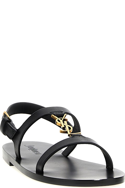 Saint Laurent Sandals for Women Saint Laurent 'cassandre' Sandals