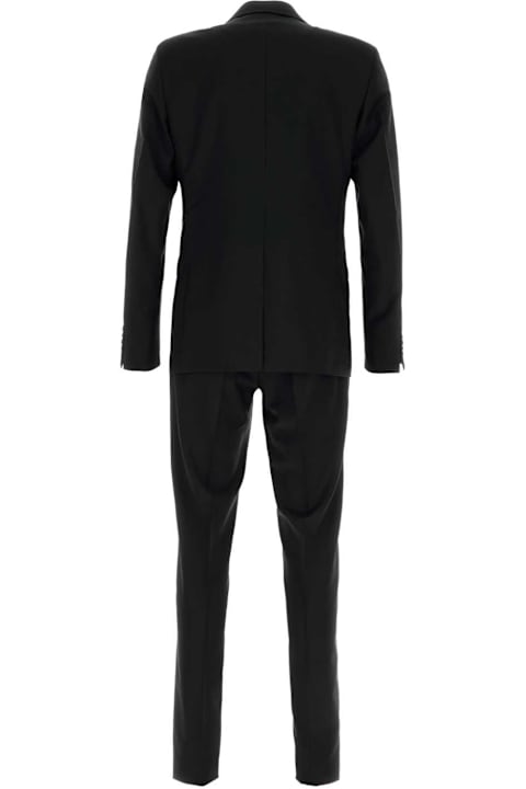 Homeware Prada Black Wool Blend Suit