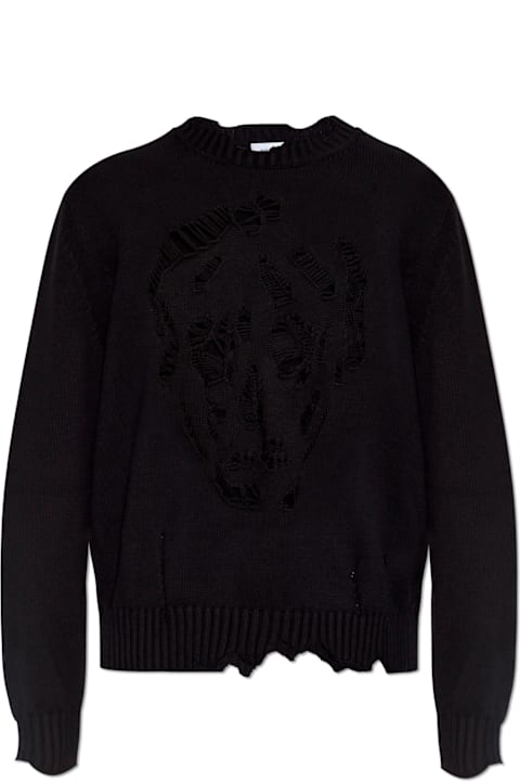 آخر صيحات الموضة من القسم الرجالي Alexander McQueen Alexander Mcqueen Sweater With Logo