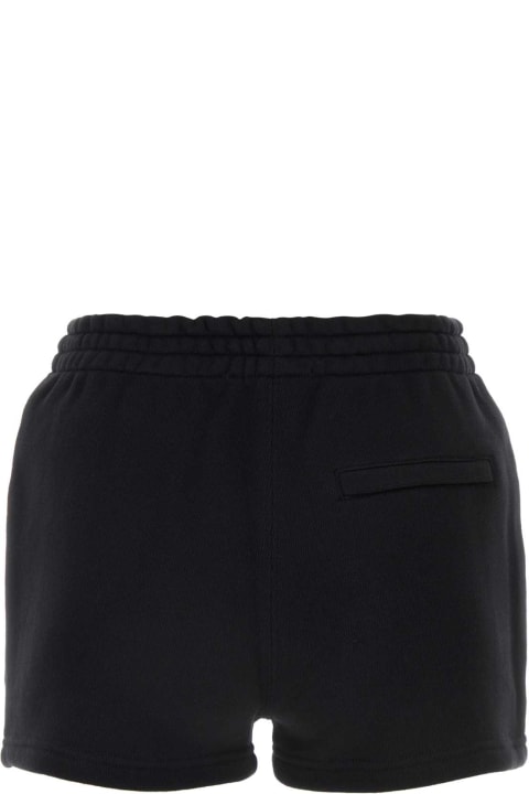 Fashion for Women T by Alexander Wang Black Cotton Shorts