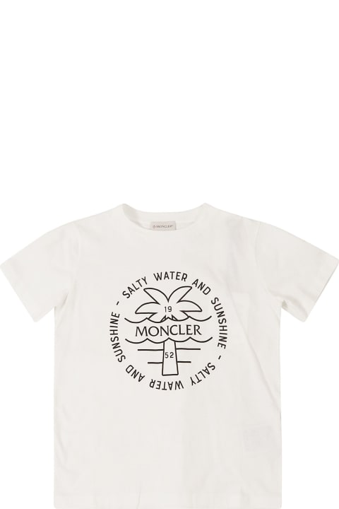 Moncler for Kids Moncler Salty Water T-shirt