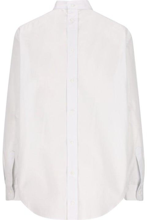 Fendi Topwear for Women Fendi Long Sleeved Buttoned Poplin Shirt