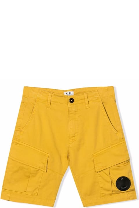 Bermuda Shorts With Logo Patch