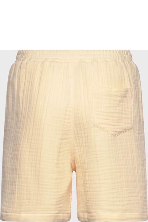 Pants for Men Daily Paper Yellow Cotton Shorts