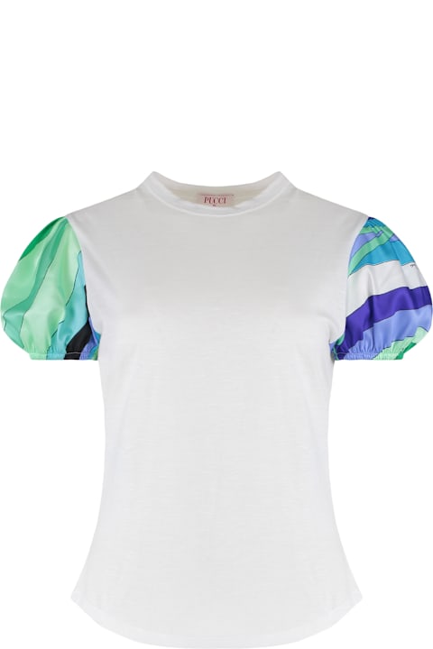 Pucci for Women Pucci Cotton Crew-neck T-shirt