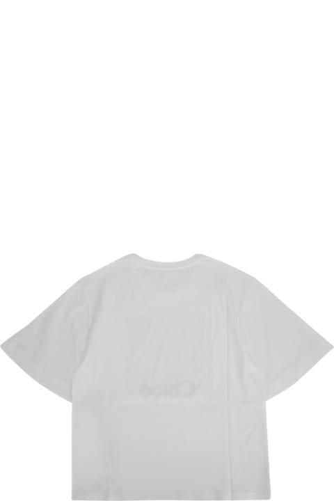 Chloé قمصان بياقة دائرية وقمصان البولو لـ أولاد Chloé T-shirt