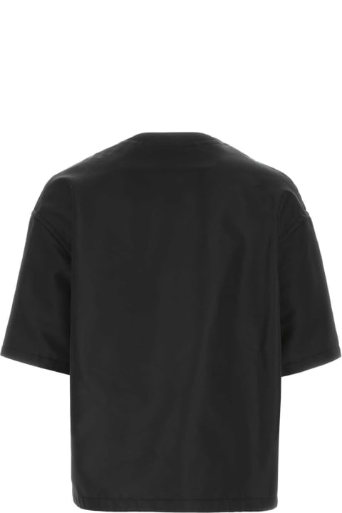Homeware Valentino Garavani Black Nylon Oversize Shirt