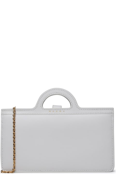 Marni Wallets for Women Marni 'tropicalia' White Calf Leather Bag