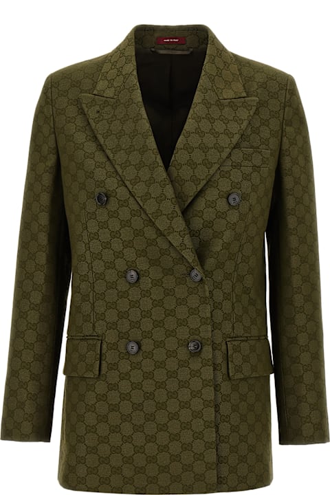 أدوات منزلية Gucci Gg Double-breasted Blazer