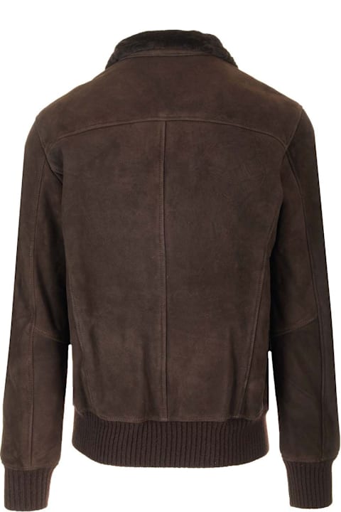 Giorgio Brato Coats & Jackets for Men Giorgio Brato Bomber Jacket In Shearling