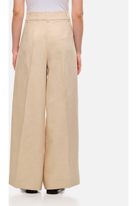 'S Max Mara Clothing for Women 'S Max Mara Lira Double Pinces Linen Pants