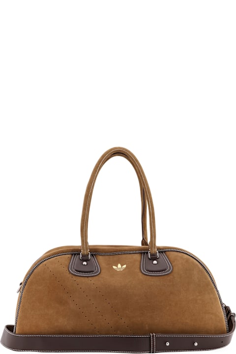 Adidas Originals by Wales Bonner for Men Adidas Originals by Wales Bonner Suede Travel Bag With Leather Details
