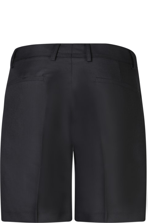 Séfr Pants for Men Séfr Sven Black Shorts By Sã©fr