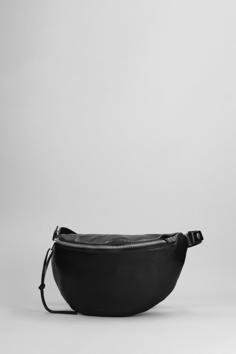 Waist Bag In Black Leather