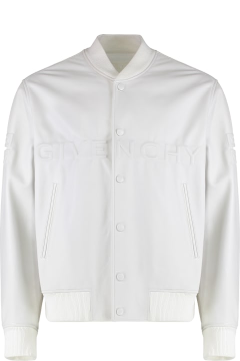 Givenchy Coats & Jackets for Men Givenchy Lambskin Bomber Jacket