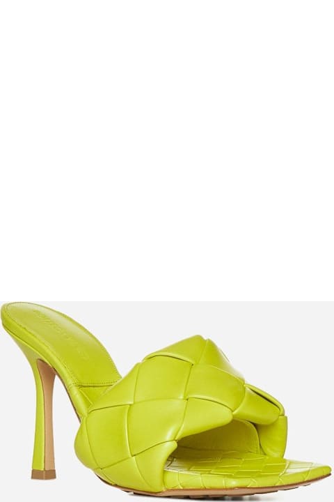 Homeware Bottega Veneta Lido Intrecciato Leather Sandals