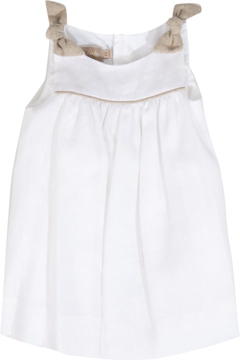 La stupenderia Dresses for Baby Girls La stupenderia Linen Dress