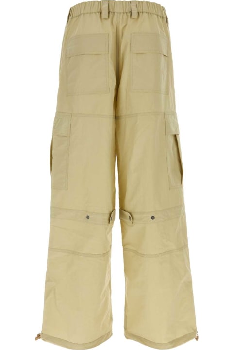 Gucci Pants for Men Gucci Sand Nylon Cargo Pant