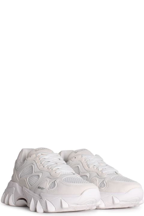Homeware Balmain 
b-east
 White Leather Blend Sneakers