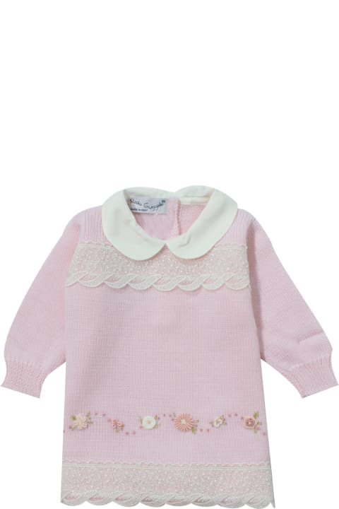 Dresses for Baby Girls Piccola Giuggiola Wool Knit Dress