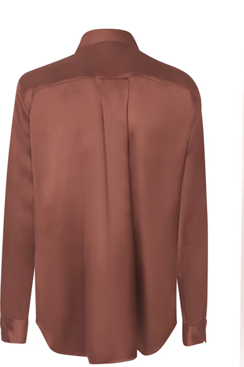 Blanca Vita Clothing for Women Blanca Vita Calicanto Brown Shirt