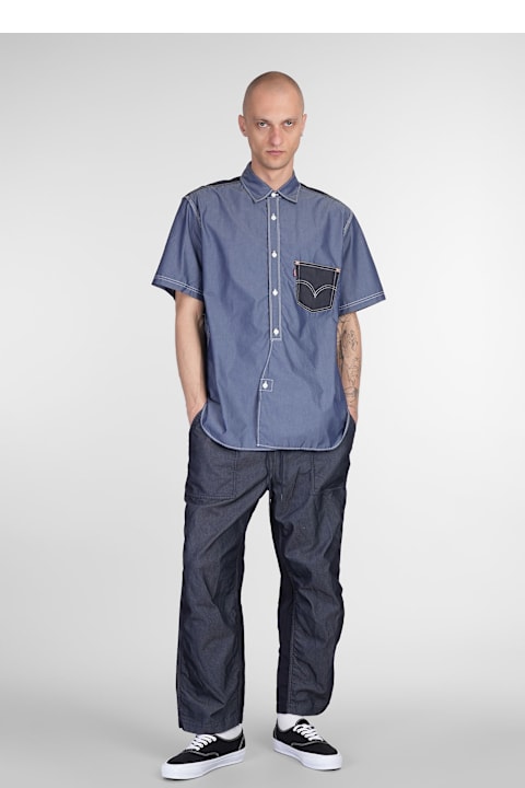Junya Watanabe Shirts for Women Junya Watanabe Shirt In Blue Cotton