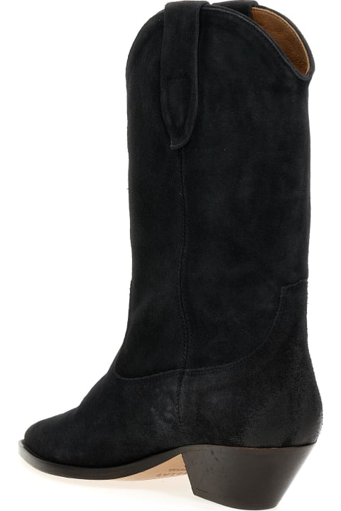 Boots for Women Isabel Marant Duerto Suede Cowboy Boots